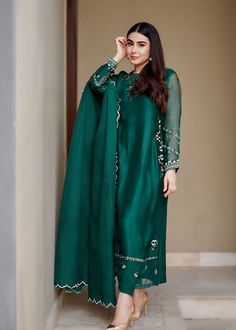 All Luxury Pret - Laam Shirts Designs Pakistani, Gharara Designs, Raw Silk Dress, Net Shirt, Organza Sleeves, Desi Fashion Casual, Pakistani Fancy Dresses, Embroidered Sleeves, Simple Pakistani Dresses