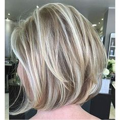 Dishwater Blonde, Blonde Balayage Bob, Grey Bob, Balayage Bob, Layered Bob Haircuts, Layered Bobs, Shoulder Length Bob, Color Highlights, Choppy Bob Hairstyles