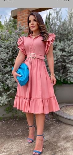 Girls Frocks Design, Long Blouse Designs, Cute Skirt Outfits, Denim Maxi Dress, Fancy Tops, Silk Shift Dress, Casual Day Dresses