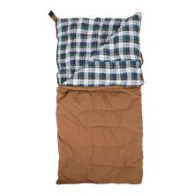 an image of a sleeping bag that is in the shape of a backpacking bag