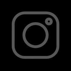 the instagram logo on a black background