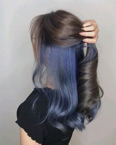 Under Hair Dye, Under Hair Color, Peekaboo Hair, Hair Dye Colors, Hair Inspiration Color