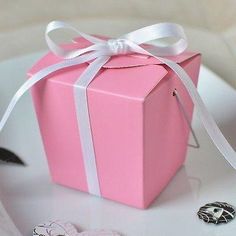 12 Pink Chinese Mini Take Out Boxes Wedding Party Favor Container Supply Take Out Boxes, Compass Wedding, Cake Jewelry, Best Wedding Songs, Paris Birthday Parties, Gold Wedding Favors, Wedding Sparklers, Pink Shades, Custom Favor