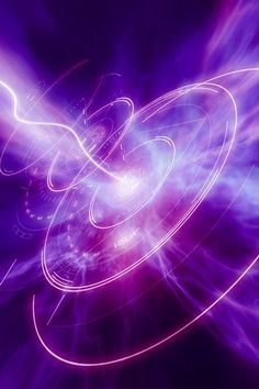 an abstract purple background with swirling lines