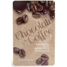 Chocolate and coffee self heating face mask deep cleans pores Size: 0.5 fl oz. Chocolate And Coffee, Deep Clean Pores, Clay Mask, Clay Masks, Facial Masks, Beauty Face, Beauty Skin, Face Mask, Skin Care