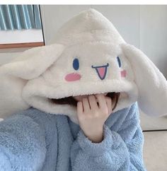 Cinnamoroll Pajamas, Anime Sleeping, Sleep Outfit, Cute Cinnamoroll, Kawaii Pajamas, Soft Kidcore Aesthetic, Soft Kidcore, Korean Photo, Cute Blue Wallpaper