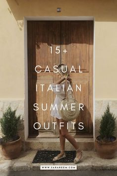 Looking for Italian summer outfits for your upcoming trip? You should check out this list of 15+ Italy outfits that effortlessly exude aesthetic Italian summer. Italy Wardrobe, Summer Outfits Italy, Italian Fashion Summer, Hourglass Outfits, Comfy Flip Flops, Clothes Tips, Summer Business Casual Outfits, Italian Summer Outfits, Cute Summer Nail Designs