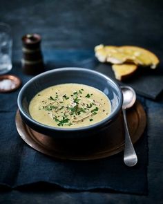 Chicken Cream Soup, Soup Recipes Uk, Homemade Cream Of Chicken Soup, Homemade Cream Of Chicken, Delicious Magazine Recipes, Savoury Pancake Recipe, Nostalgic Recipes, Easy Lunchbox Ideas, Easy Lunchbox