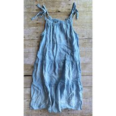 Brand New In Perfect Condition Multiple Sizes Available. Nic Beach Denim Dress In Medium Wash Cotton, Light Blue Cotton Denim Summer Dress, Casual Light Blue Cotton Dress, Beach Denim Dress In Washed Blue Cotton, Blue Sleeveless Washed Dress, Blue Washed Sleeveless Dress, Beach Light Wash Cotton Denim Dress, Light Wash Cotton Denim Beach Dress, Blue Casual Cotton Sundress