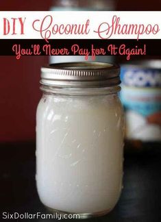 Coffee Facial, Coconut Milk Shampoo, Diy Eye Cream, Coconut Shampoo, Diy Coconut, Homemade Beauty Recipes, Homemade Shampoo, Diy Shampoo