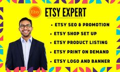 I will promote etsy shop etsy seo etsy product listing print on demand digital product Promote Etsy Shop, Etsy Logo, Etsy Promotion, Etsy Prints, Product Listing, Print Ad, Booth Design, Website Development