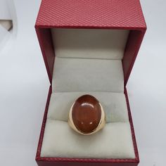 You are viewing a pre owned 14k solid gold natural red jade ring. The ring size approx. 8 1/4 The total weight of the ring is 13.8 grams. The ring itself measures approx.24.5mm x 18mm wide. The band measures approx.5mm wide and thick solid band. Marked 14k h.k inside the ring. Its pre owned and gently worn but still in good condition. Jellyfish Necklace, Gold Man, Battery Operated Toys, Red Jade, Cabochon Ring, Jade Ring, Men's Ring, Stunning Necklace, Natural Red