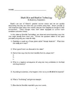 a paper with the words smart skin and shakle technology on it's page