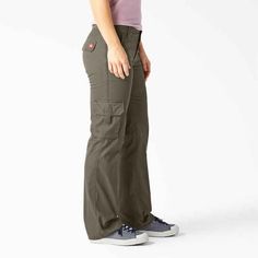 Dickies Pants Outfits Women, Dickies Outfit, Dickies Cargo Pants, Straight Leg Cargo Pants, Work Pants Women, Dickies Women, Military Pants, Black Jeans Outfit, Carhartt Womens