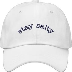 Beachy Cap Hat, One Size Fits Most, Casual Cotton Baseball Cap With Embroidered Text, Women Want Me Fish Fear Me Hat, Fun 5-panel Baseball Cap For The Beach, Cotton 5-panel Trucker Hat For Beach, Stay Salty, Summer Cap, Girl Dad, Panel Hat