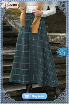 Cotton Blends Regular Fit Skirt Casual Plaid Skirt, Fashion Outfits Cute, Cute Outfits Casual, Outfits Concert, Skirts Casual, Fit Skirt, Brown Skirts, Trendy Fashion Outfits, Skirts Online