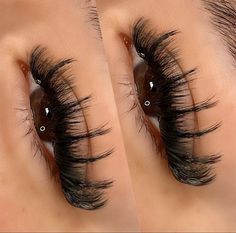 Choppy Eyelash Extensions, Choppy Lash Extensions, Spike Lash Extensions Map, Eyelash Extensions With Spikes, Wispy Spike Lash Extensions, Spikey Lash Extentions, Spiky Eyelash Extensions