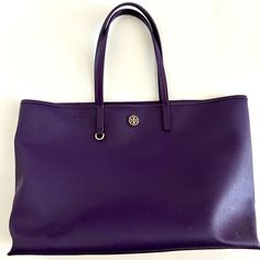 Used Story Burch Dark Purple Oversized Bag. Smoke Free Home. Please See Photos For Minor Scuffs. Oversized Purse, Luxury Tote Bags, Oversized Bag, Tory Burch Bags, Tory Burch Bag, Dark Purple, Womens Tote Bags, Color Purple, Tory Burch