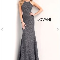 Floor Length Halter Top Prom Dress In The Color Gunmetal. Formal Dress For Any Occasion. It’s For Sale On The Jovani Website Style # 64010 For $590. Only Worn Once And Still In Great Condition. Can Send More Picture Upon Request. I Did Have It Hemmed About 2 Inches So It Would Just Touch The Ground. Size 00. Offers Encouraged! Tags: Forever 21, American Eagle, Brandy Melville, Urban Outfitters, Aerie, Abercrombie & Fitch, Fashion Nova, Shein, H&M, Madewell, Zara, Pacsun, Tillys Halter Top Prom Dress, Halter Top Prom Dresses, Lace Long Gown, Jovani Prom, Prom Dresses Jovani, Jovani Dresses, Fashion Website, Long Gown, Gray Dress