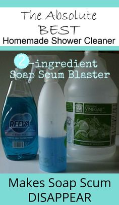 the best homemade shower cleaner for soap scum dispenser and hand sanitizer