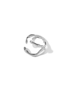 Experience the boldness of modern design with our Geometric Ring. Its angular, clean lines create a striking silhouette, reflecting contemporary elegance. Crafted for the fashion-forward, this ring is a statement piece. Modern Metal Rings For Formal Occasions, Modern Polished Finish Open Ring, Modern Adjustable Open Ring, Modern White Gold Metal Rings, Modern Adjustable Open Band Midi Rings, Chic Silver Rings For Everyday Wear, Modern Silver Midi Rings For Formal Occasions, Modern Silver Midi Rings For Formal Events, Modern Open Band Midi Rings For Formal Occasions