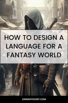 Designing a language can seem intimidating, but when you're writing a book, it can be something that adds a lot more to your fantasy world and the world building you're working on!