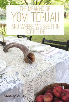 the meaning of yom teruah and where we see it in soripure