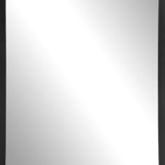 a square mirror on a white background