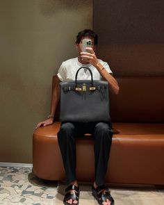 how to fight post summer depression: Birkin Men, Birken Bag, Birkin 40, Mens Bags Fashion, Guys Clothing Styles, Boy Models, Model Aesthetic, Hermes Men, Jane Birkin