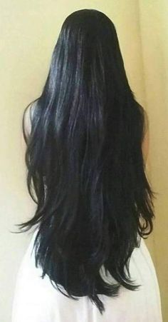 Really Long Hair, Long Dark Hair, Long Black Hair, Hair Maintenance, Cut My Hair, Beautiful Long Hair