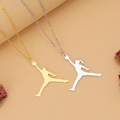 The Nike Air Jordan Jewelry is a perfect gift for kids, girls, boys, women, moms, sisters, or daughter on a birthday, or Christmas. This 925K Sterling Silver necklace is lightweight and shines in the light. This Necklace will make you look more beautiful and add elegance to your elegance. Materials: 925K Sterling Silver  Featuring: Height 30 mm - Width 27 mm Chain style: Cable, Box, Figaro Chain length: From  12 + 2 to 22 + 2  inches   +2 inches extender for each product to help if you want to a Jordan Necklace, Nike Jewelry, Basketball Jewelry, Basketball Necklace, Necklace For Girls, Jordan Jewelry, Preppy Jewelry, Cute Nike Outfits, Sports Jewelry