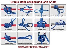 instructions for how to tie and knot knots