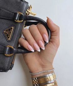 Natural Nail Designs, Dipped Nails, Fall Nail