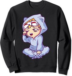 Japanese Cartoon Art Sweatshirt Anime Figure Girls Pyjamas Cat Mask Japanese Cartoon Art, Girls Pyjamas, Art Sweatshirt, Cat Mask, Japanese Cartoon, Girls Pajamas, Anime Figures, Cartoon Art, Mask