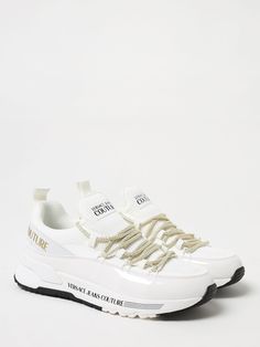 Sneakers VERSACE JEANS COUTURE Woman color White Versace Sneakers, Couture Details, Italian Fashion Designers, Versace Jeans Couture, Versace Jeans, Couture Collection, White Sneakers, Italian Fashion, Woman Colour