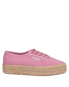 Canvas No appliqués Solid color Laces Round toeline Flatform Rope wedge Fabric inner Rubber sole Superga Espadrilles, Superga Sneakers, Women's Espadrilles, Color Fabric, Sneakers Online, Superga Sneaker, Womens Sneakers, Rubber Sole, Clothing And Shoes