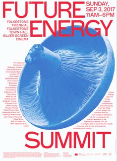 an advertisement for the future energy summit