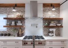 the kitchen is clean and ready to be used as an appliance for cooking