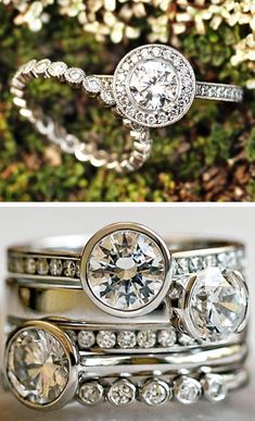 I would love to get one of these Brilliant Earth rings! Brilliant Earth Rings, The Bling Ring, Two Rings, Modern Engagement Rings, Brilliant Earth, Pretty Jewellery, Mode Style, Bling Bling, Diamond Rings