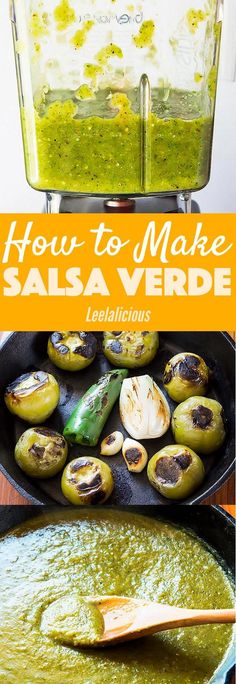 how to make salsa verde in a blender