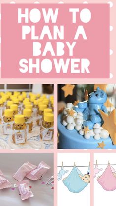 how to plan a baby shower