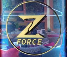 there is a sign in the window that says force home