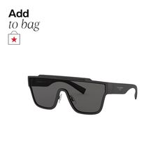 in stock Designer Matte Black Sunglasses With Uv Protection, Designer Matte Black Sunglasses With Uva Protection, Designer Tinted Sunglasses For Outdoor, Luxury Black Shield Sunglasses For Outdoors, Luxury Black Shield Sunglasses For Outdoor, Designer Matte Black Sunglasses With Gradient Lenses, Designer Matte Black Sunglasses With Mirrored Lenses, Designer Polarized Sunglasses For Outdoors, Designer Polarized Sunglasses For Outdoor