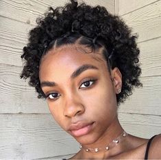 líkє whαt чσu ѕєє ? fσllσw mє fσr mσrє : @kíkímσnαєєє Rubber Band Hairstyles, Cabello Afro Natural, Twa Hairstyles, Short Hair Black, 4c Natural Hair, 4c Hair, Natural Hair Styles Easy, Hairstyles For Black Women