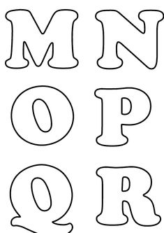 the letters m, o, and p are outlined in black ink