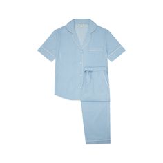 Designed to feel both classic and contemporary, and cut for a relaxed yet tailored fit, this 100% organic GOTS certified cotton pyjama set will brighten your nights and mornings with its vibrant all-over print. With contrast piped trims throughout, the bottoms come with handy slip pockets at sides and a drawstring elasticated waistband with fabric self-tie. If you like your pjs cut a little more generously we recommend going up a size. 100% organic GOTS certified cotton Contrast piped trims Shir Pyjama Sets, Cotton Pajama Sets, Pajama Robe, Womens Pyjama Sets, Cotton Pyjamas, Pyjama Set, Cuff Sleeves, Pajamas Women, Pajama Set