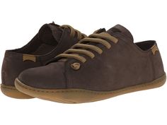 Camper Peu Cami - Lo-17665 | Zappos.com Leather Low-top Lace-up Shoes With Elastic Laces, Comfortable Leather Sole Lace-up Walking Shoes, Casual Lace-up Shoes With Vibram Sole For Streetwear, Casual Suede Lace-up Shoes With Vibram Sole, Casual Lace-up Shoes With Leather Sole For Streetwear, Casual Suede Sneakers For Walking, Casual Low-top Lace-up Shoes With Vibram Sole, Casual High-top Lace-up Shoes With Leather Sole, Casual Suede Sneakers With Vibram Sole