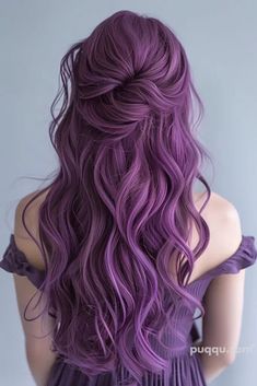 Purple Hair Passion: Exploring the Bold World of Lavender Locks - Puqqu Pink Lilac Hair, Muted Purple Hair, Hair Colors Purple, Light Purple Hair Dye, Pinkish Purple Hair, Lavender Purple Hair, Hear Color, Lavender Hair Color Ideas, Purple Blue Hair