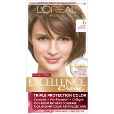 Light Brown Hair Box Dye, Light Brown Hair Dye, Lightest Blonde, Frosted Hair, Hair Color Brands, Color Rubio, Hair Color Unique