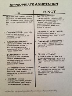 an annotation is shown on top of a piece of paper with words in it